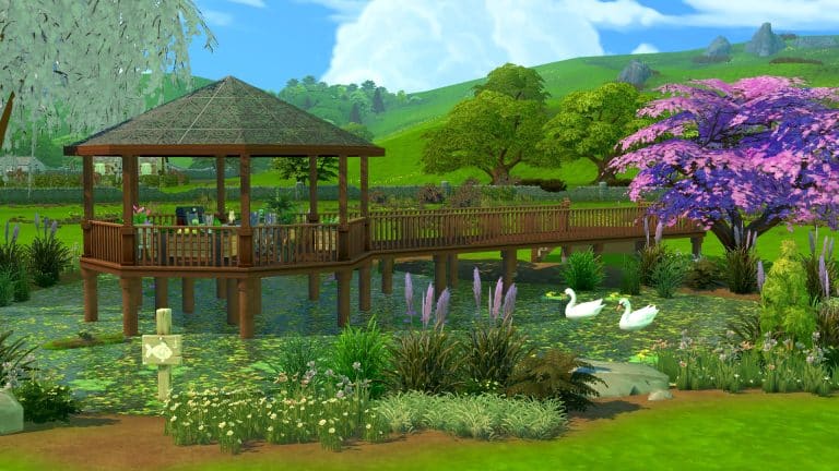 How to Build a Pond in The Sims 4