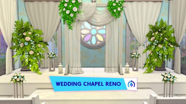 Let’s Renovate a Wedding Chapel in The Sims 4!