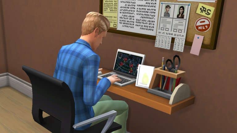 Building your own Computer Desk in The Sims 4