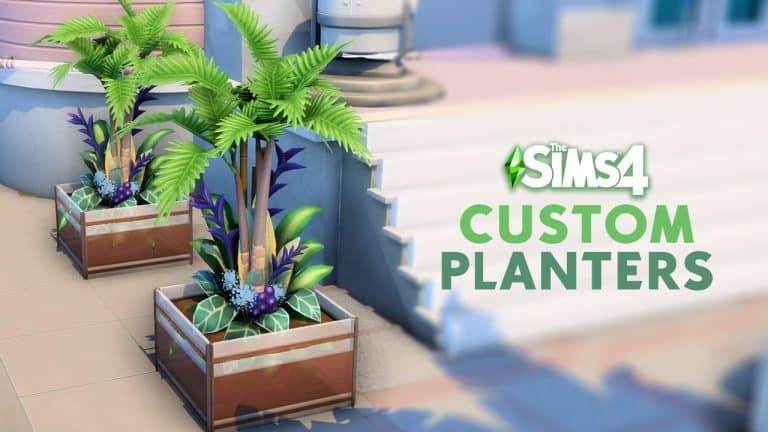 Creating Custom Planters in The Sims 4