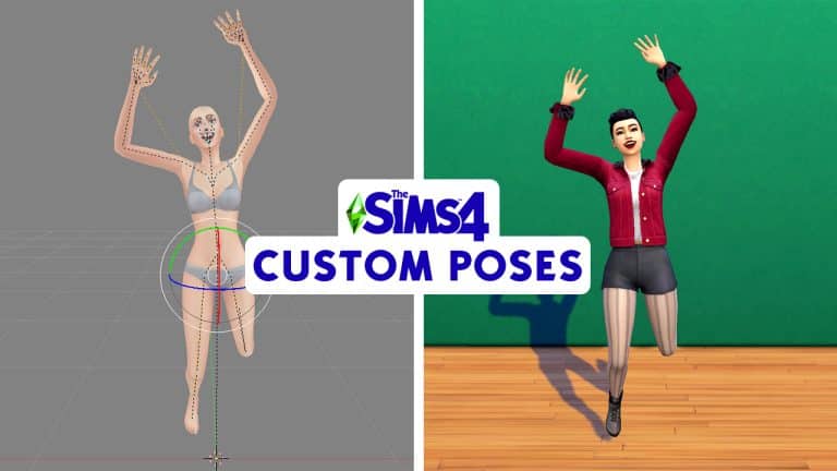 TUTORIAL: Introduction to Making Custom Poses for The Sims 4