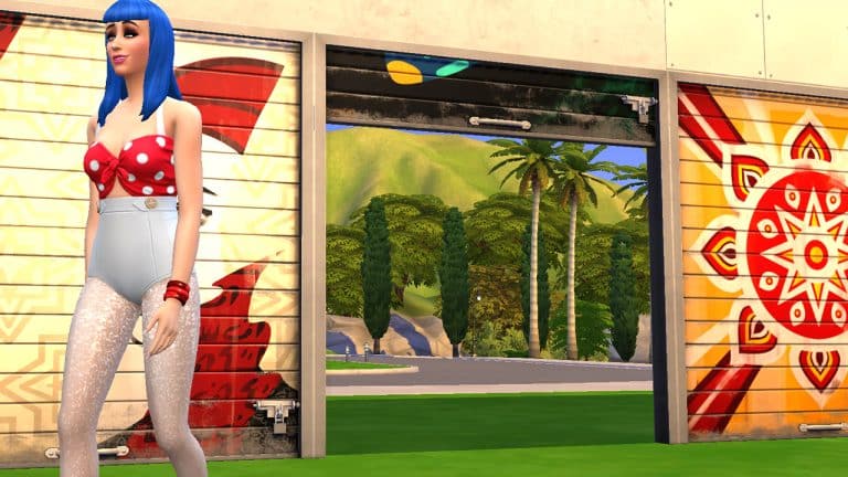 Functional Garage Doors Mod for The Sims 4