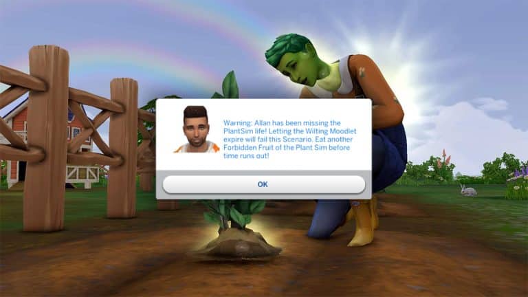 The Sims 4’s Plant-A-Sim Scenario is getting an Update