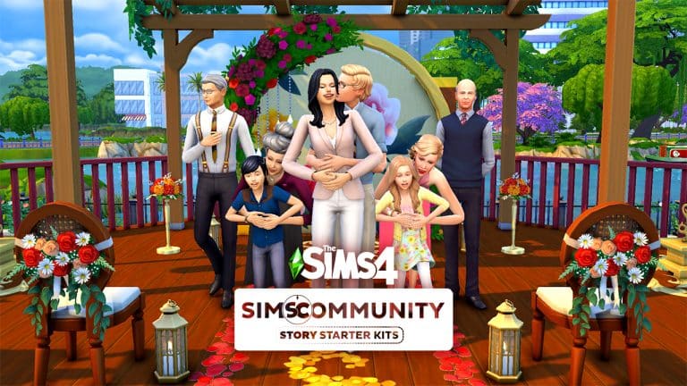 The Sims 4 Story Starter Kit: Backseat Wedding Planners