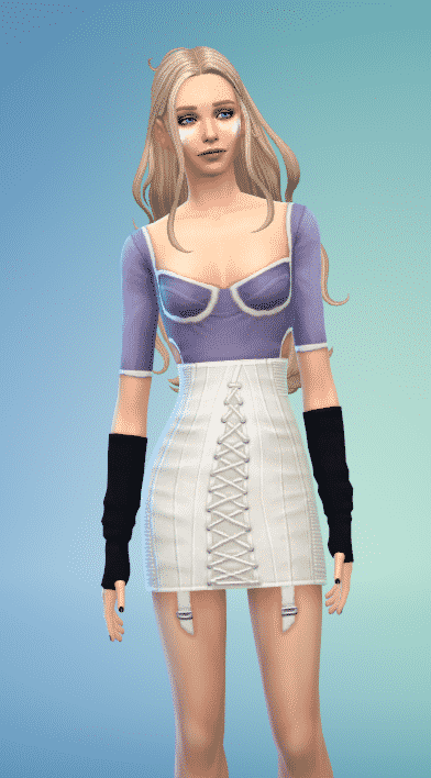 Euphoria CC Fashion for The Sims 4