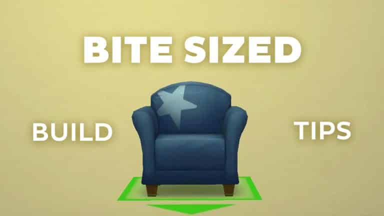 Bite-Sized Build Tips for The Sims 4