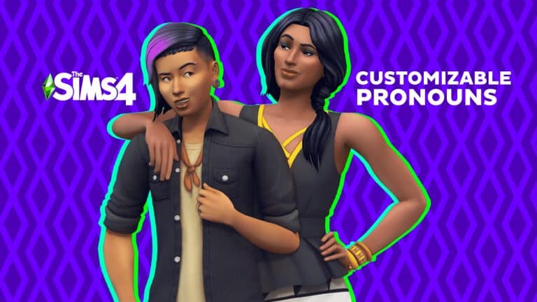 Everything you need to know about Customizable Pronouns in The Sims 4