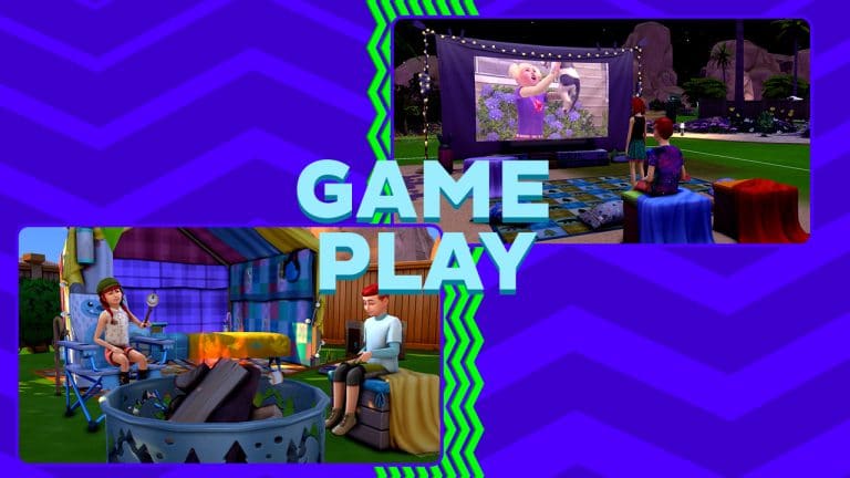 Exploring All The Gameplay in The Sims 4 Little Campers!