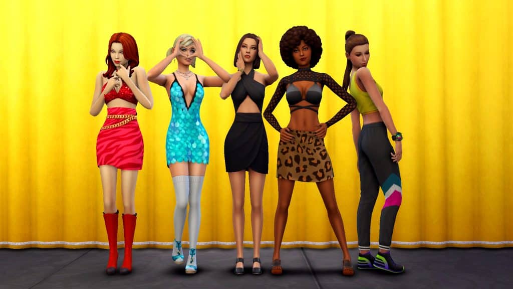 The Sims Resource - Moschino Barbie Collection Set