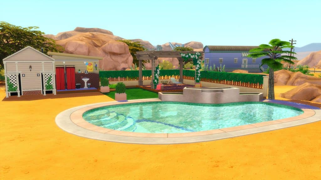 Building With The Sims 4 Cool Pools Cc Kit