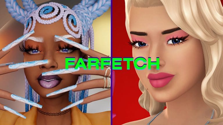 Luxury Fashion Platform Farfetch Collaborates with The Sims CC Creators