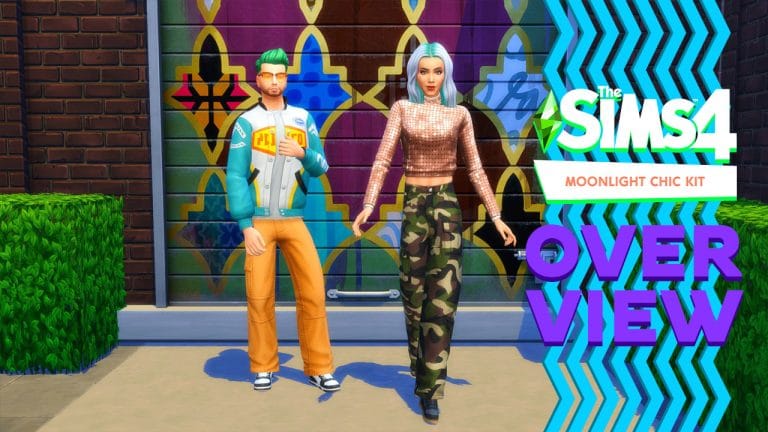 The Sims 4: Moonlight Chic Kit Overview