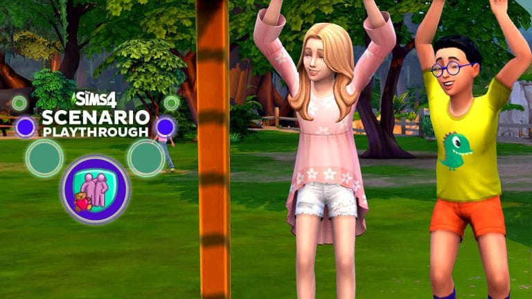 The Sims 4 Scenario Playthrough: Best Friends Forever