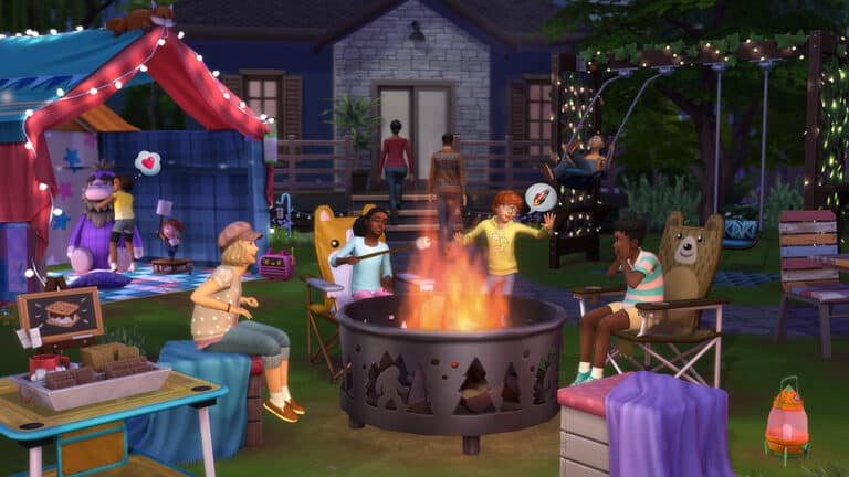 Everything We Noticed coming with The Sims 4 Little Campers Kit