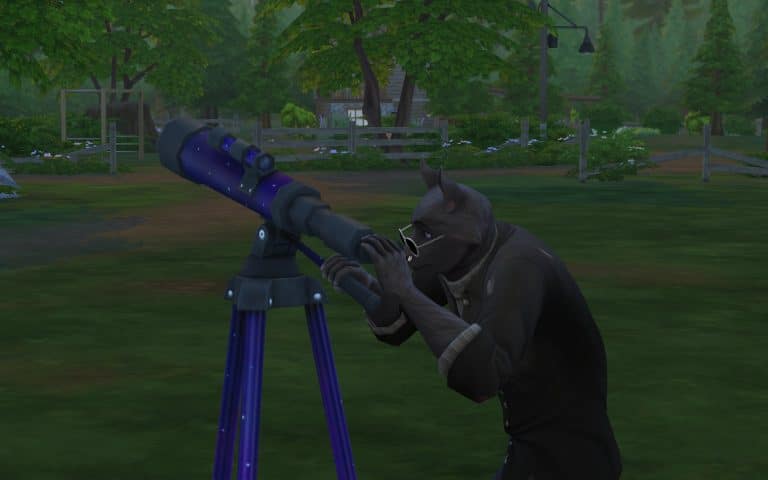 We are finally getting Small Telescopes in The Sims 4