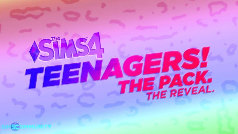 Countdown to the Reveal of The Sims 4 Teenagers* Expansion Pack
