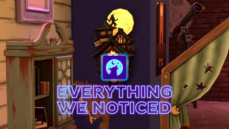 Everything We Noticed in The Sims 4 Werewolves