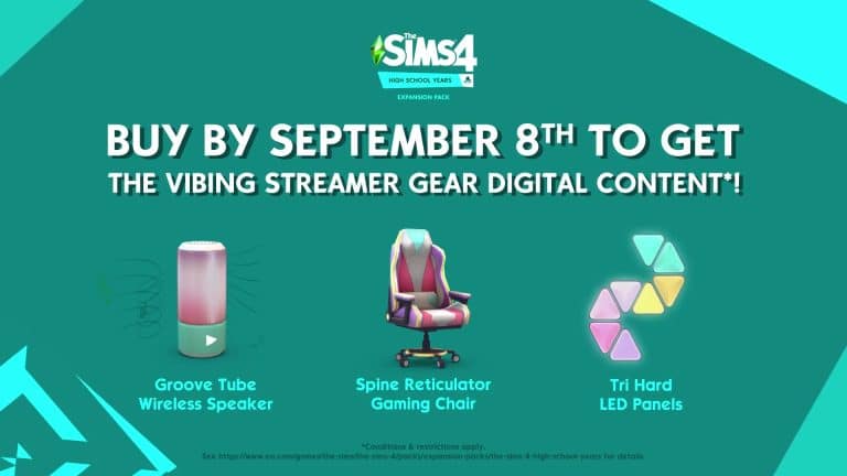 Purchase Bonus for The Sims 4 High School Years Not Showing Up