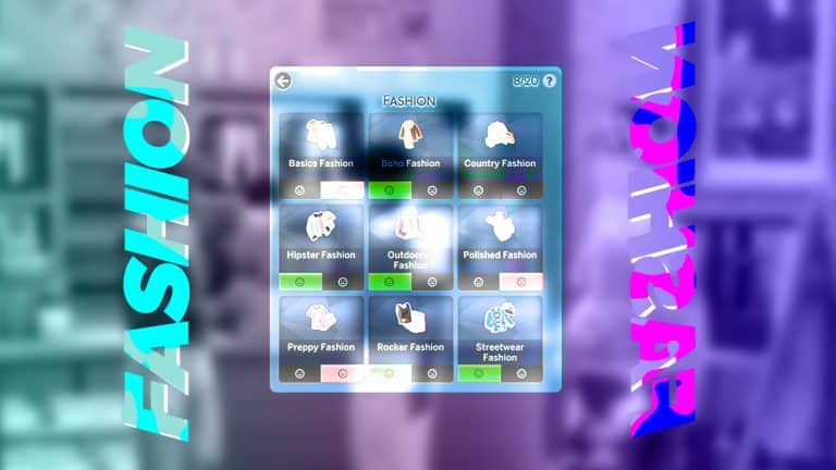 Details of Fashion Preferences coming with The Sims 4 High School Years