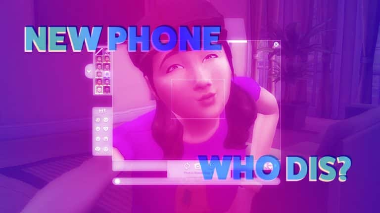 The Sims 4 Update Gives Smartphones an Upgrade!