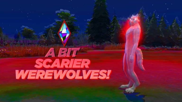 Build Your Own Scary Werewolf in The Sims 4 Werewolves!