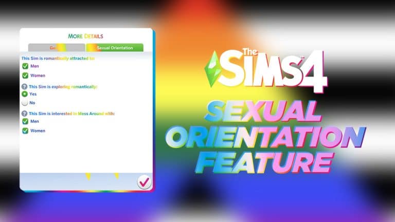Everything You Need To Know About Sexual Orientation in The Sims 4