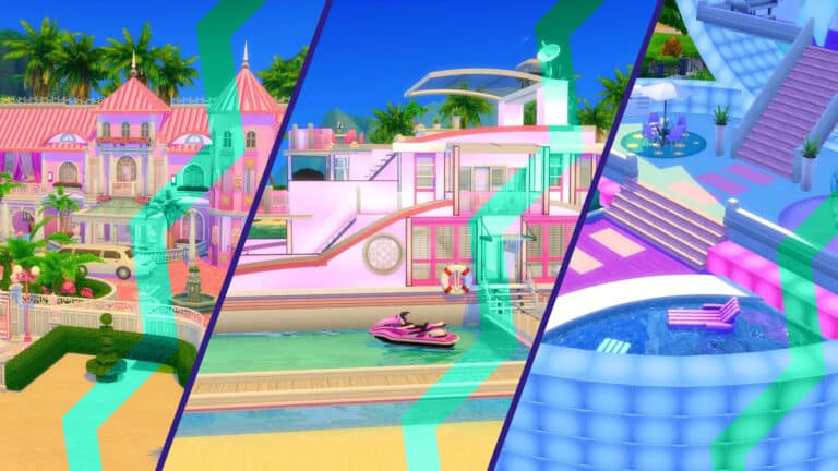 Peculiar Builds in The Sims 4: 90s Nostalgia