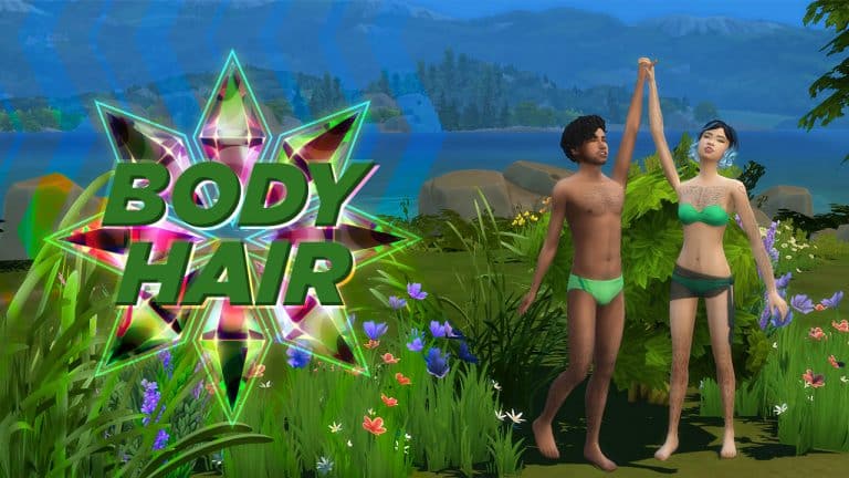 The Sims 4 Body Hair Features