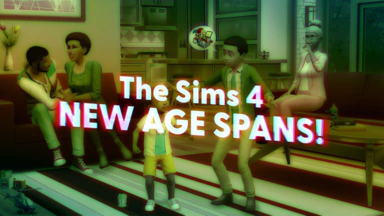 The Sims 4 has Permanently Changed Age Durations
