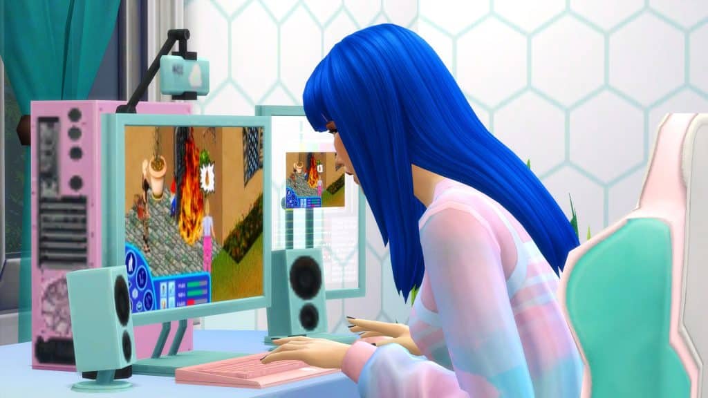 The Sims 4 High School Years: Video Game Streamer Career Guide