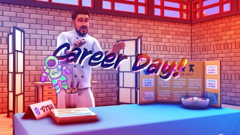 Attending Career Day in The Sims 4 High School Years