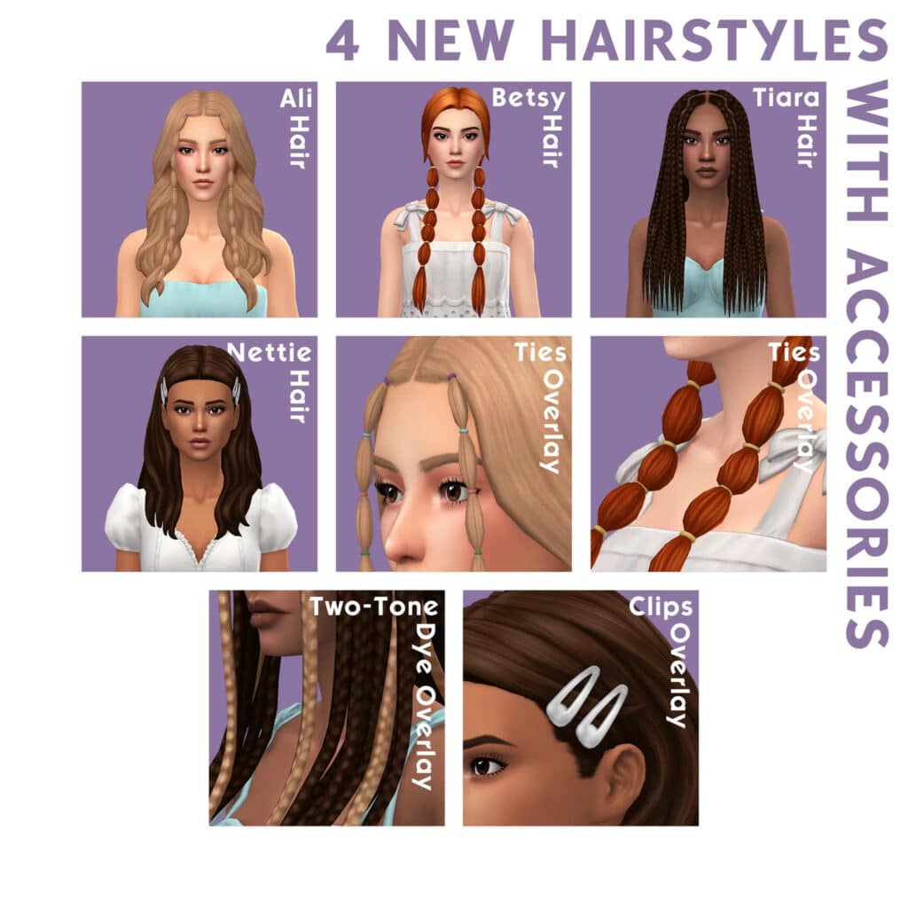 sims 4 hairstyles