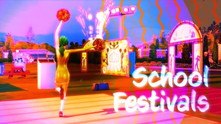 The Sims 4 High School Years: All About School Festivals
