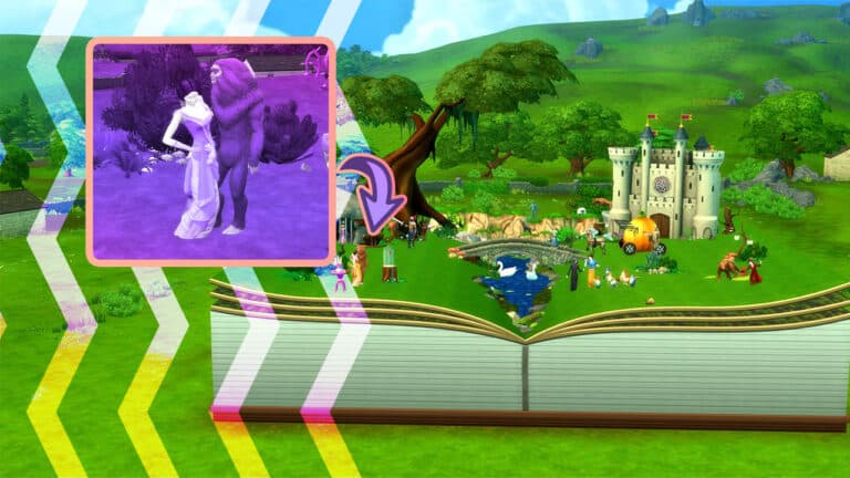 Fairy Tale Library for The Sims 4
