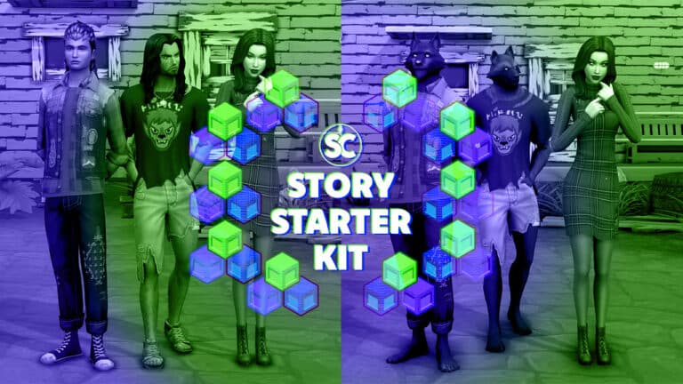 The Sims 4 Story Starter Kit: A Forbidden Lunar Love