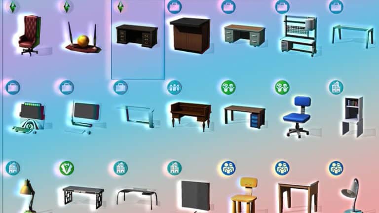 Unlocking New and Custom Principal Desks for The Sims 4 High School Years!