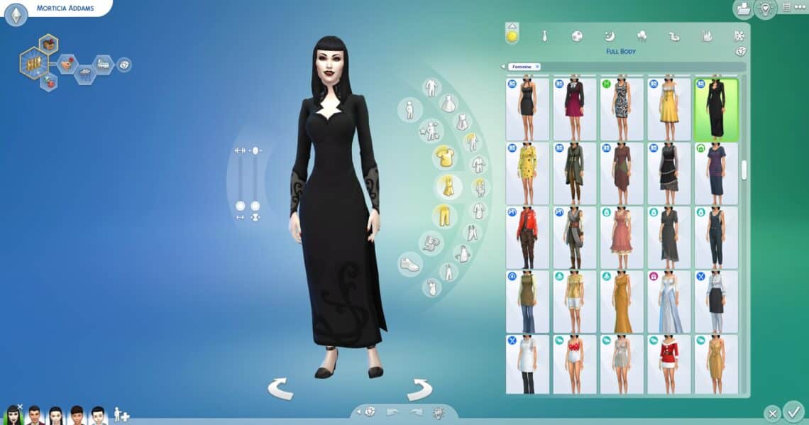 The Sims 4 CAS Options Mod: Unlock faster character creation