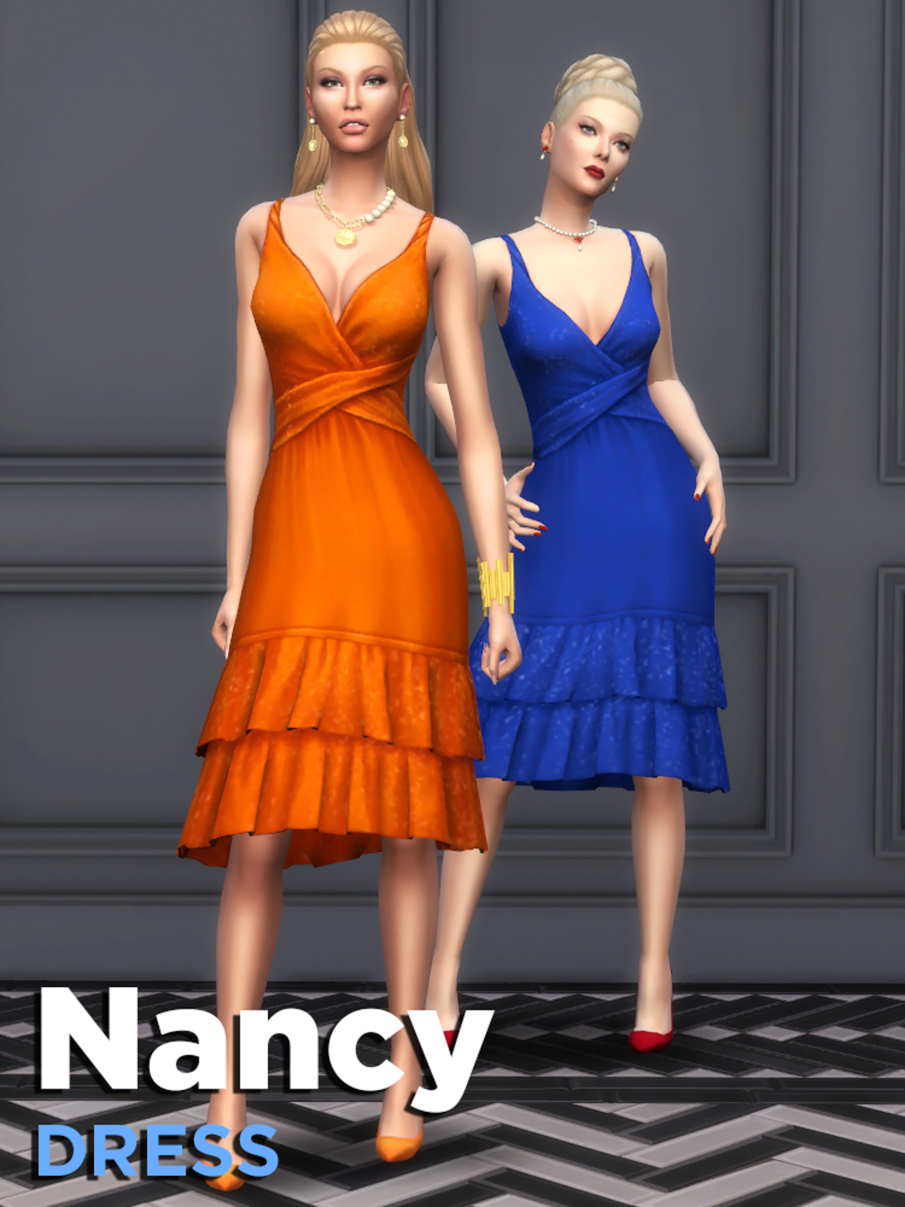 Dress Your Sims Like a Real Housewife with this CC Set!