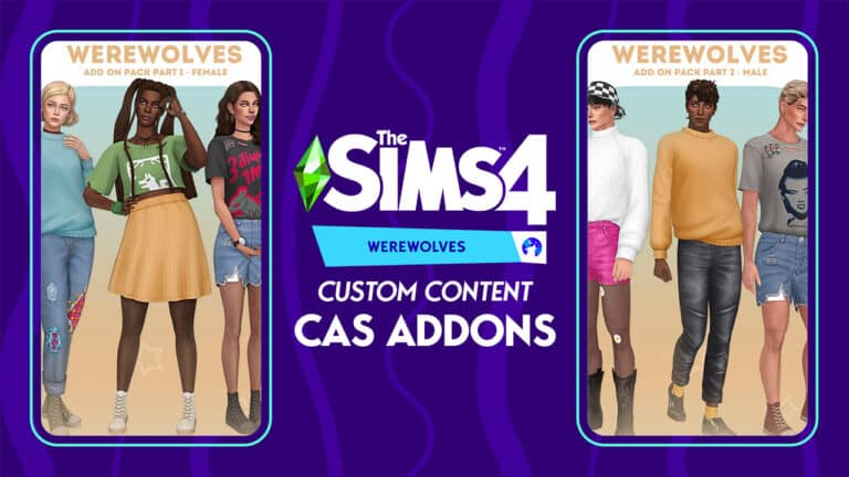 The Sims 4 CC: Upgrade Werewolves with New Fashion!