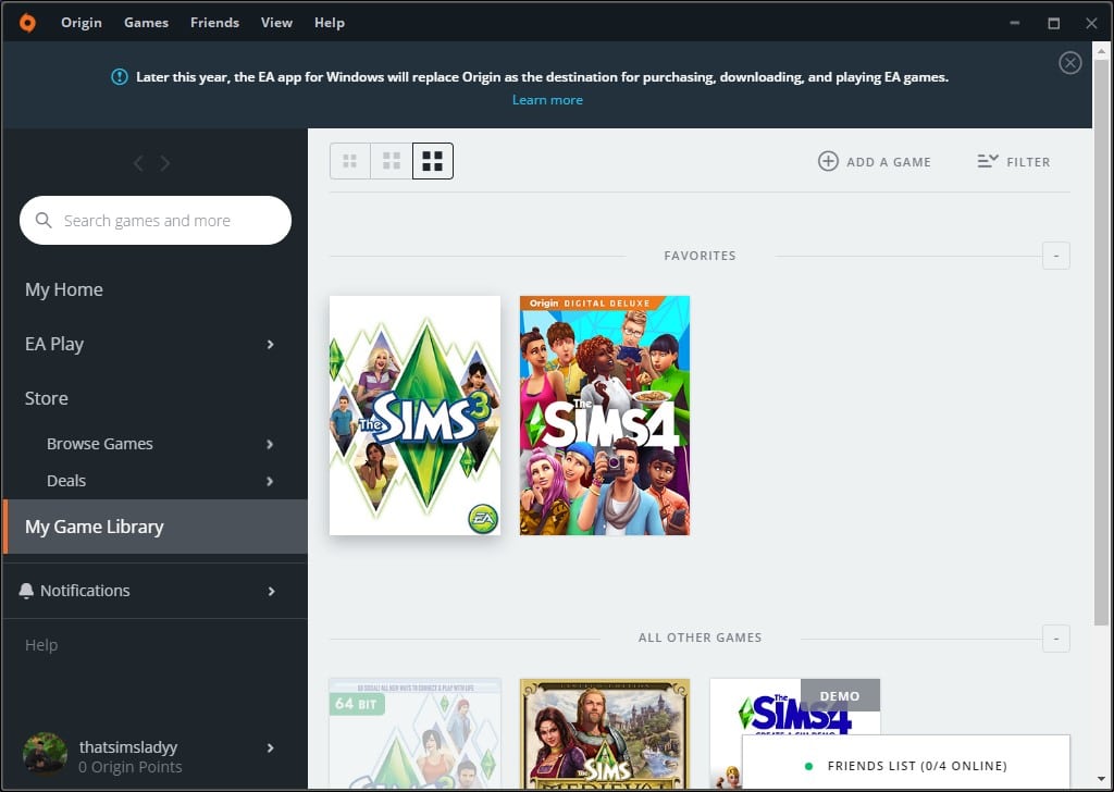 Download The Sims 4 EA App