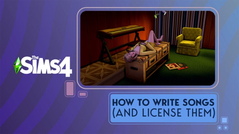 How to Write Songs and License Them in The Sims 4