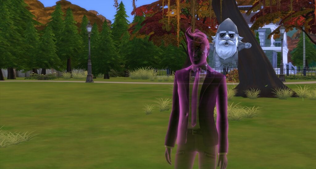 The Ghastly Ghostly Gnome