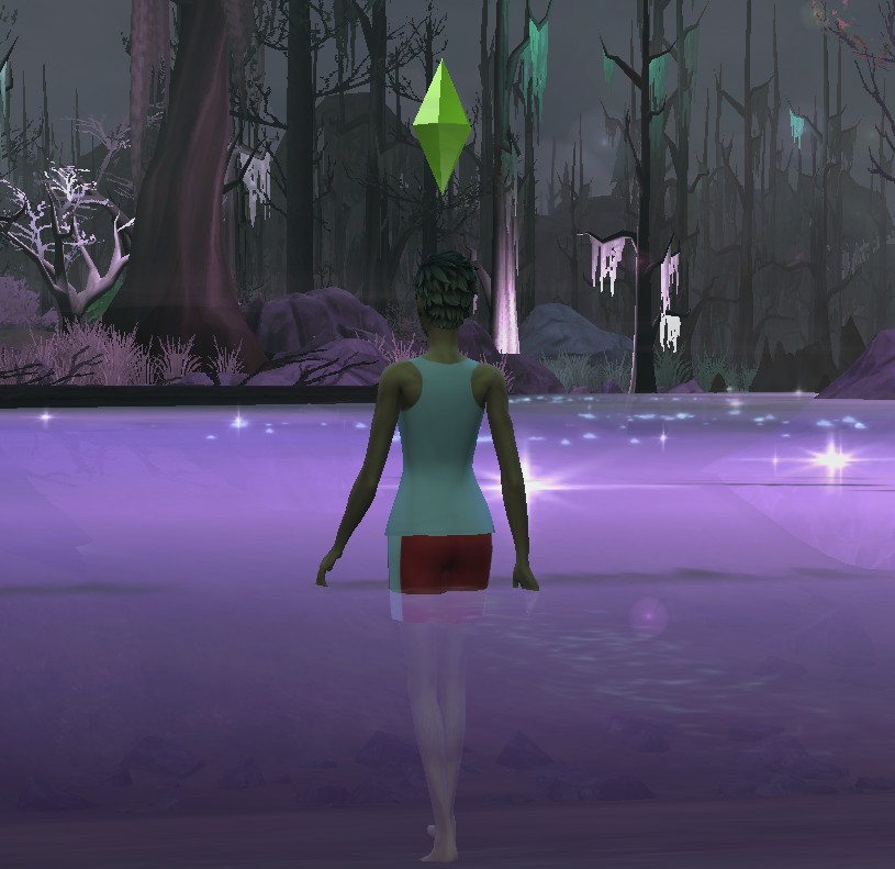 The Sims 4 Death types, Baleful Bog