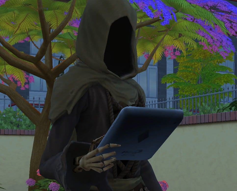 The Sims 4 Death types, Grim Reaper