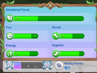 The Sims 4 Death types, Emotional Starvation