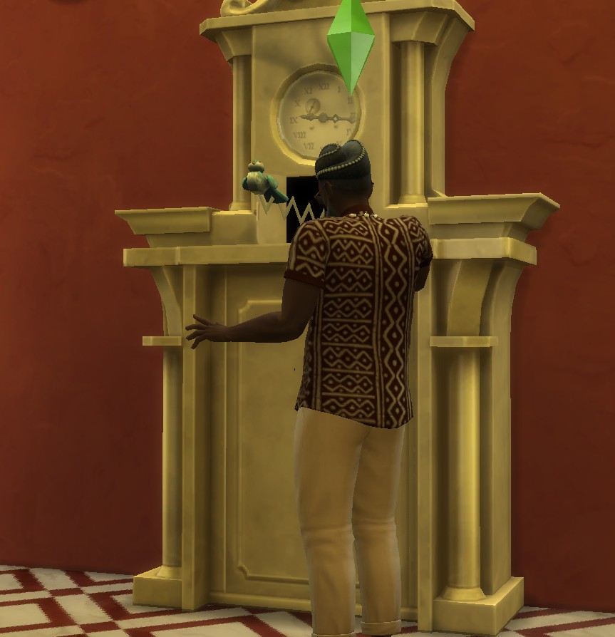 The Sims 4 Death types, Malfunctioning Cuckoo Clock
