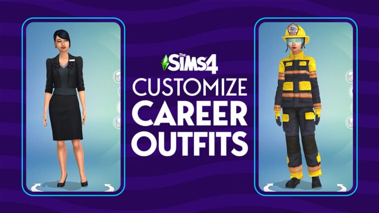 sims 4 career outfits feature