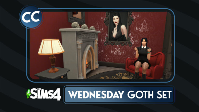 SIMS4gothwednesday