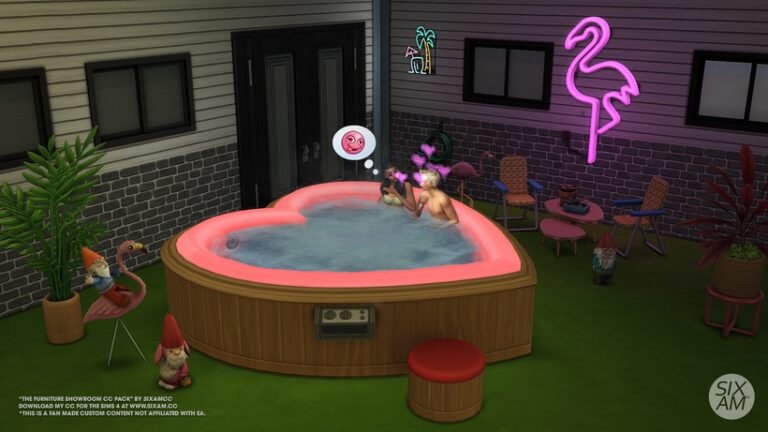 The Sims 4 Custom Content Furniture Showroom Pack Overview