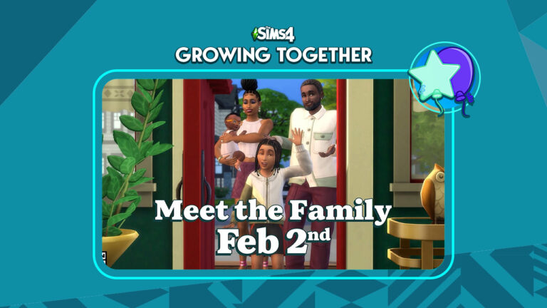 Countdown to the reveal of The Sims 4 Growing Together